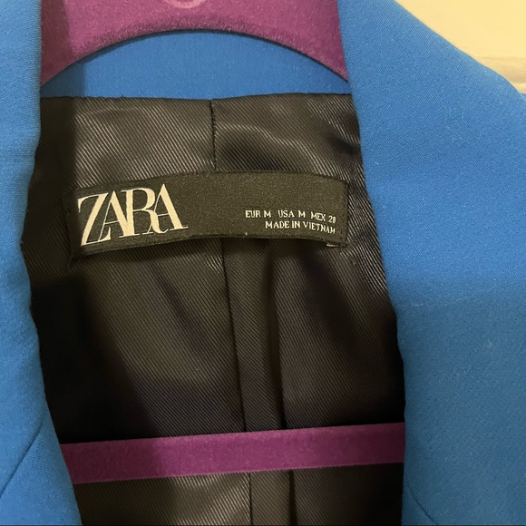 Zara Blue Blazer - Picture 6 of 6